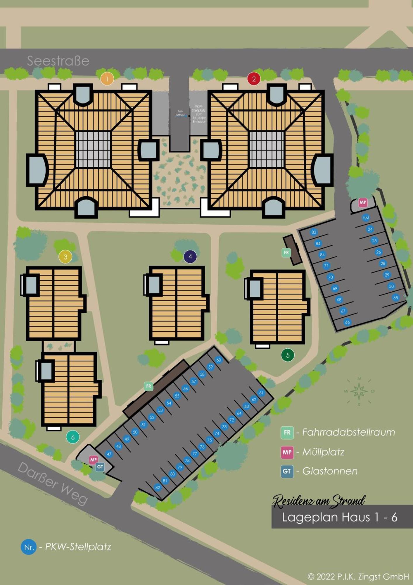 Residenz Am Strand Ostseerauschen - Wohnung 5-72 Zingst Zewnętrze zdjęcie